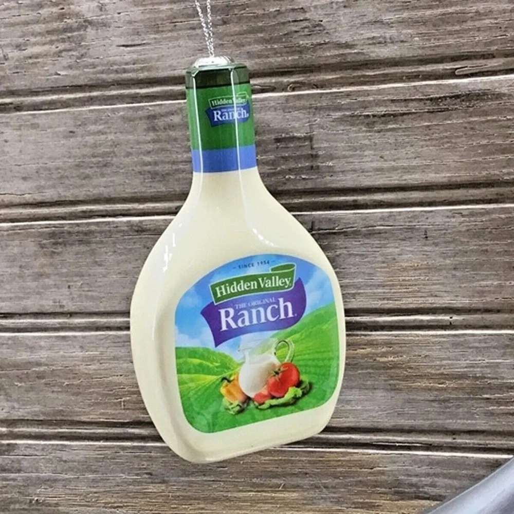 NEW Hidden Valley Ranch Dressing Bottle Ornament